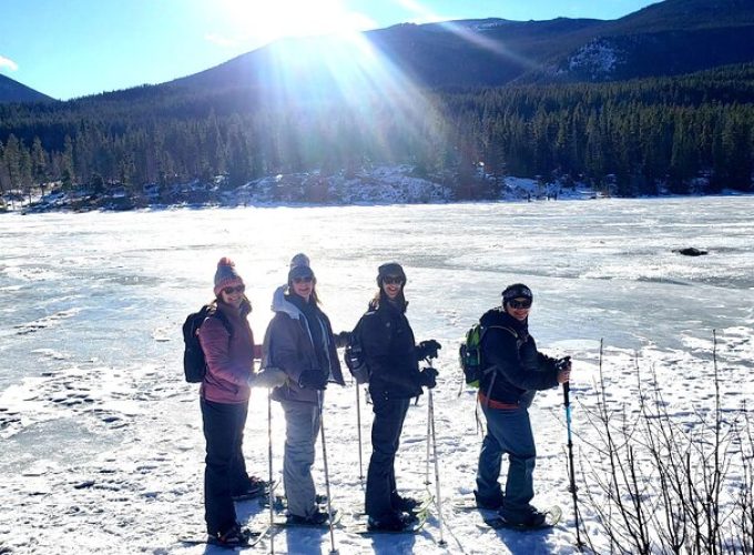 Women's Snowshoeing in Rocky Mountain National Park for Beginners