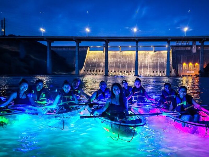 Glowing Kayak Tour Austin Lower Colorado River