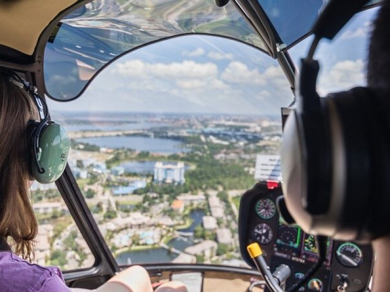 Helicopter Tour Above Orlando's Theme Parks