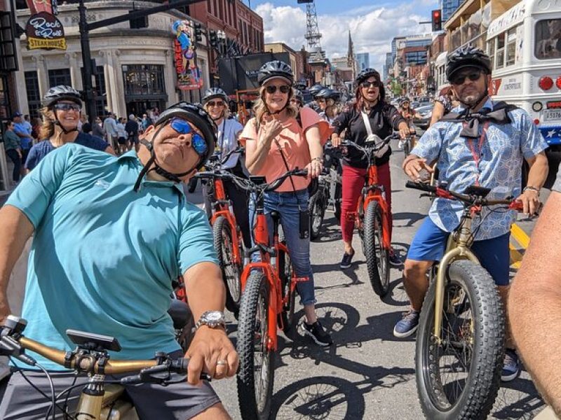 Nashville Fat Tire Electric Bicycle Guided City Tour