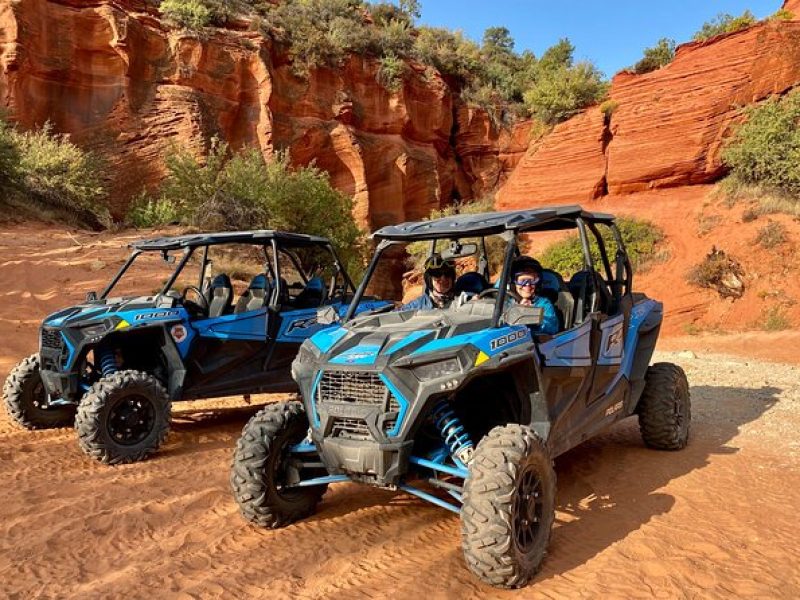 YOU DRIVE!! Guided 4 Hr Peek-a-Boo Slot Canyon ATV Tour