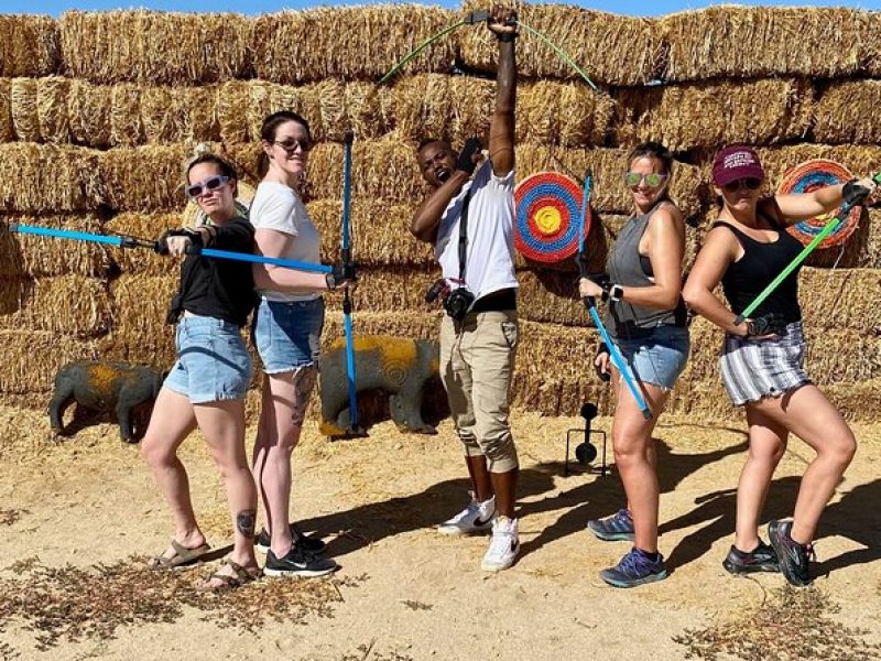 Private 1-Hour Archery Experience around Joshua Tree National Park.