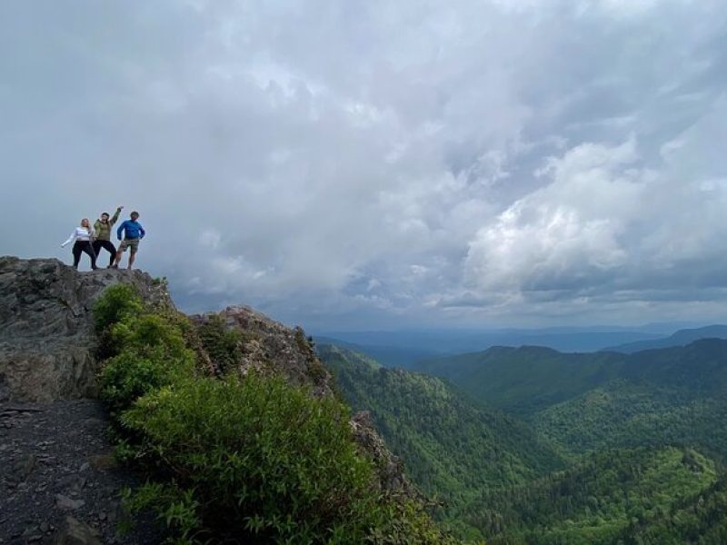 Full Day Hike to Charlies Bunion on the Appalachian Trail