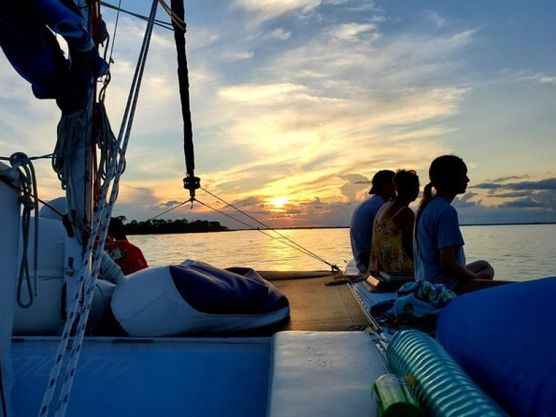 Private Catamaran Sunset Cruise with Dolphin watching