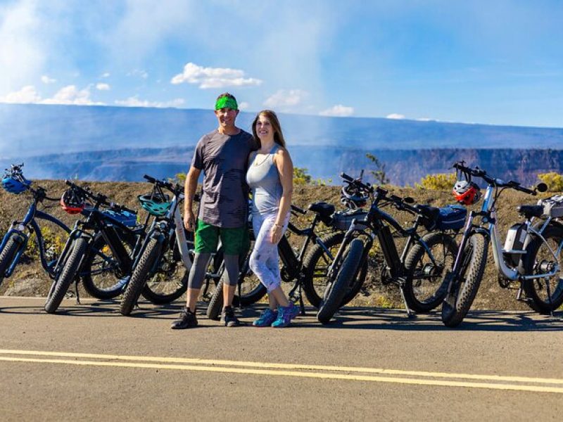 Fat Tire E-Bike Tour – Volcanoes National Park