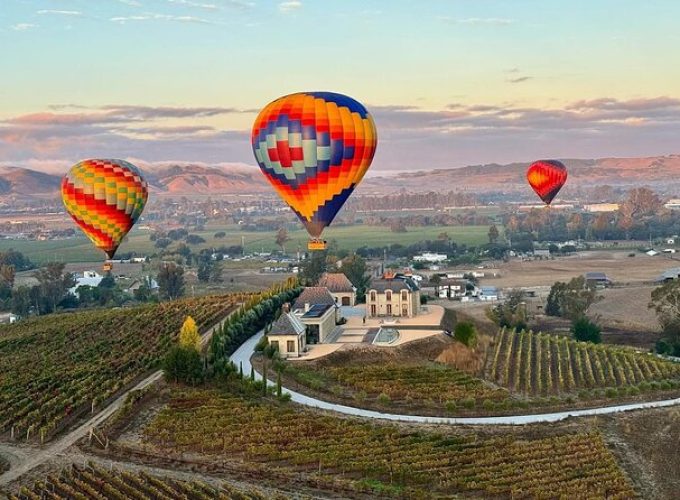 Exclusive Wine Country Getaway Private Flight and Sparkling Wine