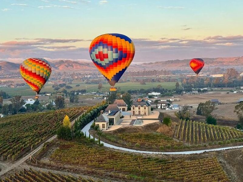 Exclusive Wine Country Getaway Private Flight and Sparkling Wine