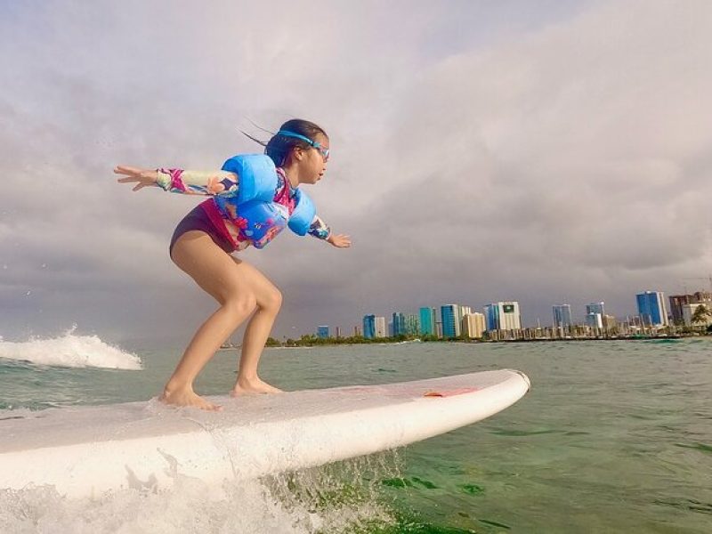 2 hours Private Kids Surfing Lessons