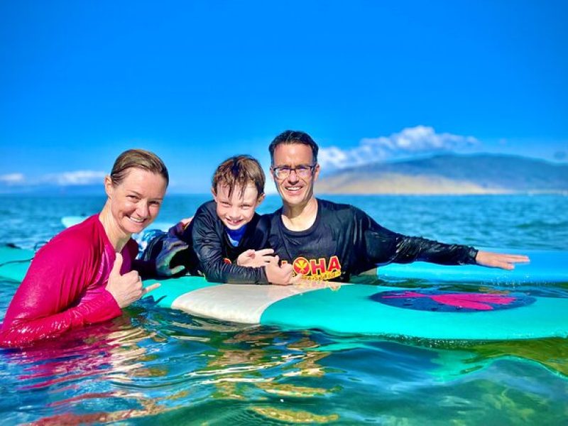 Hawaiian-owned and Operated Surf Lessons in Kihei, Maui