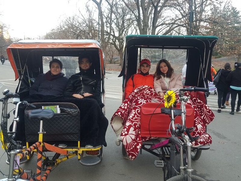 Central Park Pedicab Tour with Stops