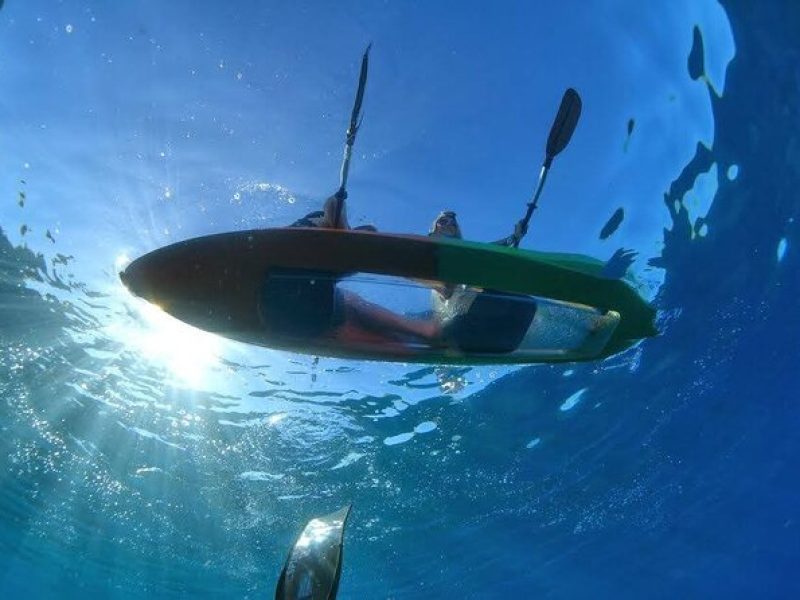 Maui's Only Clear Bottom Kayak Rental (priced per tandem kayak)