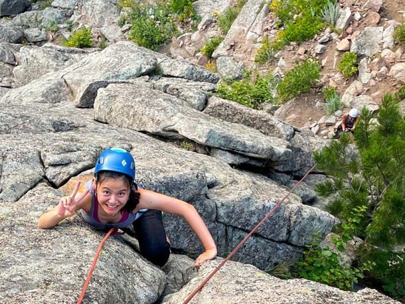 Private Outdoor Rock Climbing with a Pro Climbing Guide