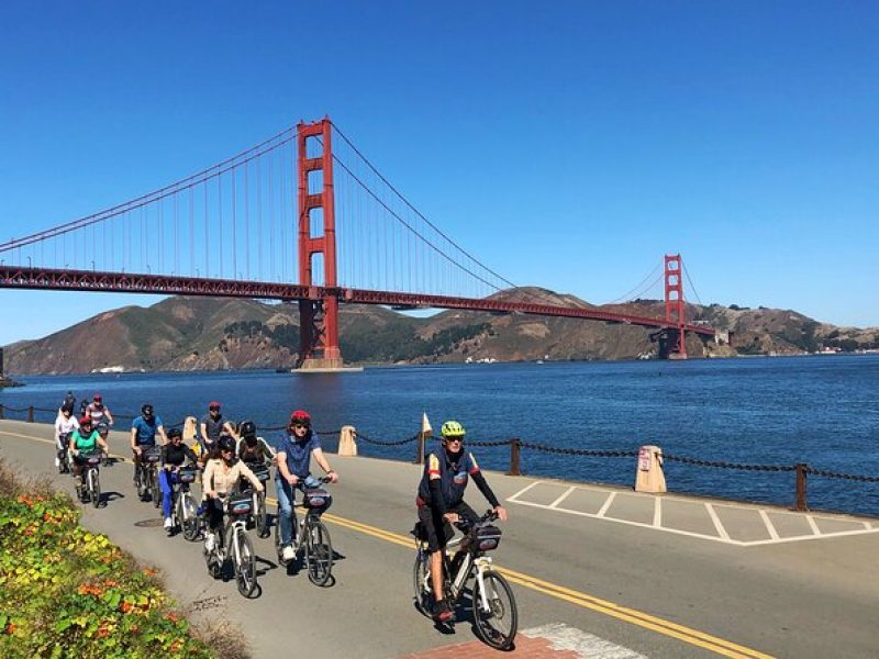 Golden Gate Bridge Bike Tour with Muir Woods & Sausalito Tour