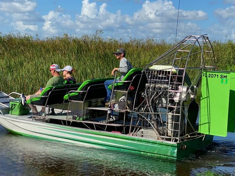 60 min Private Everglades Airboat Ride in Miami