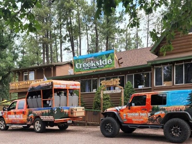 Creekside Jeep Tours AZ – Off Road Adventure Truck – 11 people