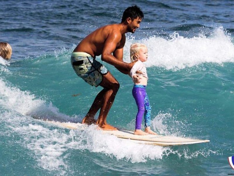 Surf Lessons on the North Shore Great for Families and all Ages