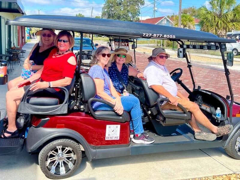 Complete Guided Golf Cart Tour of Tarpon Springs