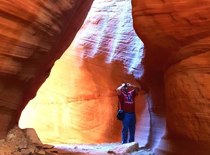 Experience a Secret Slot Canyon in Southern Utah!