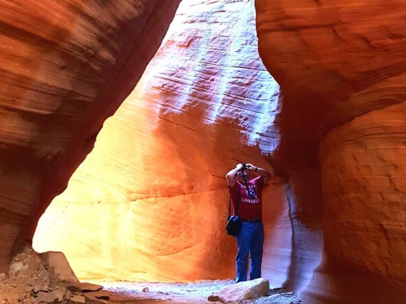 Experience a Secret Slot Canyon in Southern Utah!