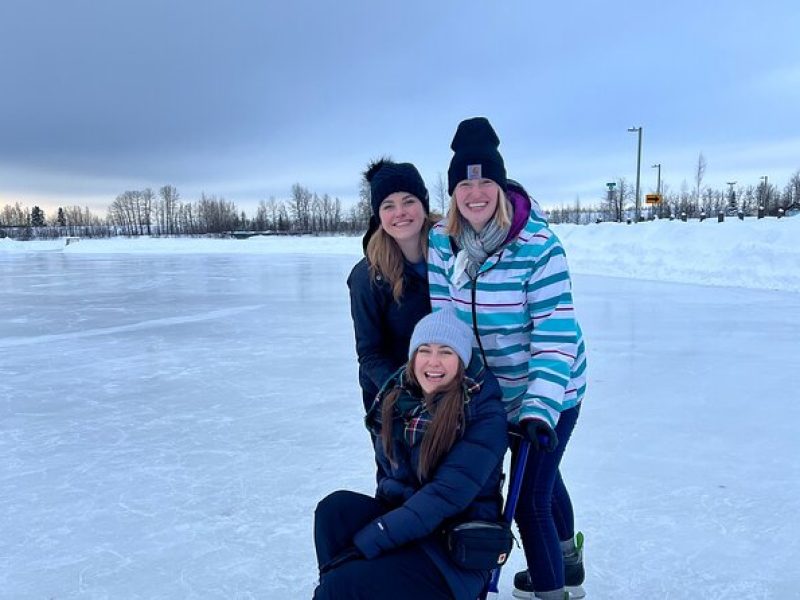 Kicksled Winter Fun on the Anchorage Coastal Trail