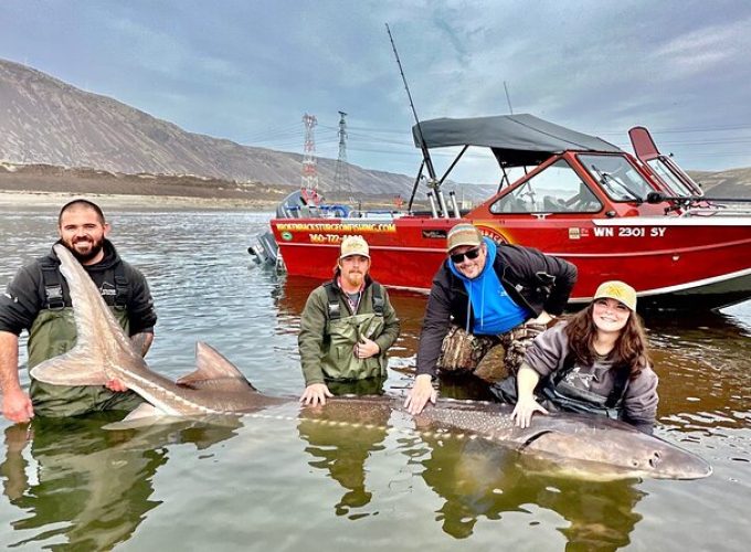 Private Guided Trophy Sturgeon Fishing Trips