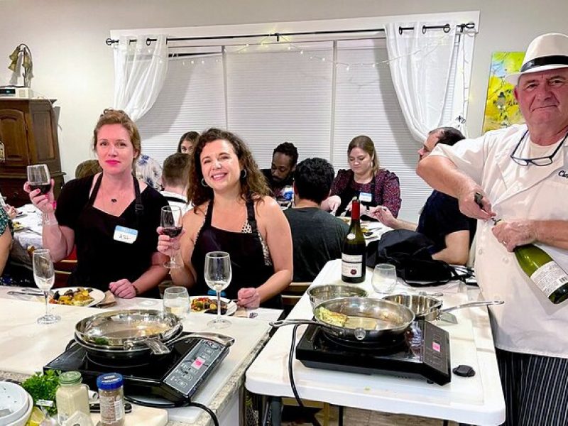 Cooking Class/Dinner W/ Celebrity French Chef OR Private Chef Ser