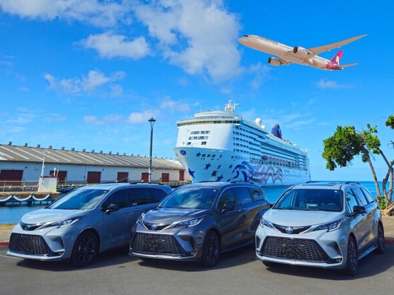 Honolulu Airport, Cruise Port and Waikiki hotels Private Transfer