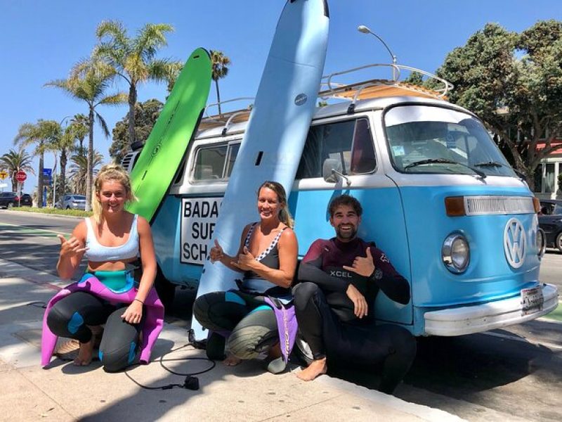 2h of Private Surf Lesson for Beginners in Santa Monica