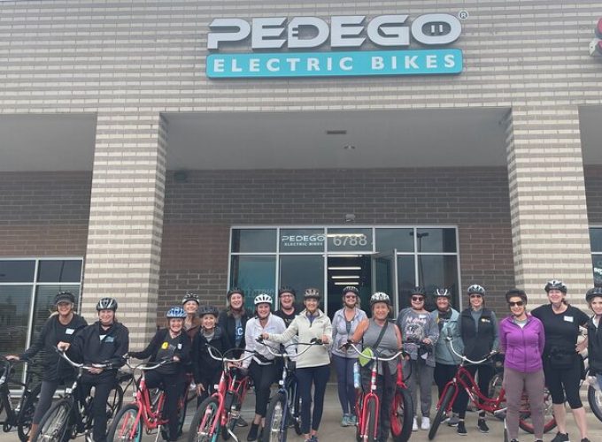 E-bike across Overland Park