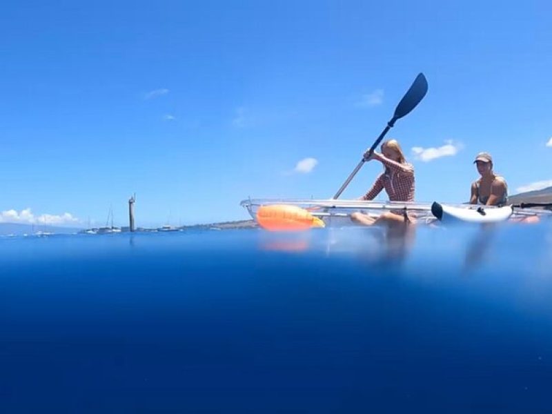 Clear Bottom Glassy Kayak Rental | Safe and Stable Kayaks