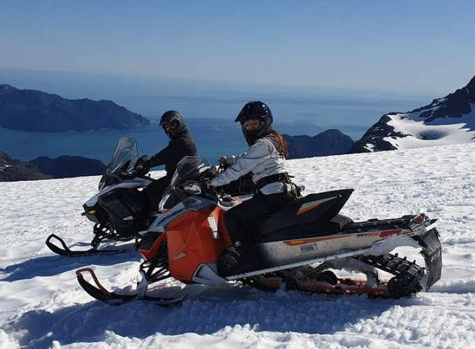 Private Summer Snowmobile / Helicopter Tour