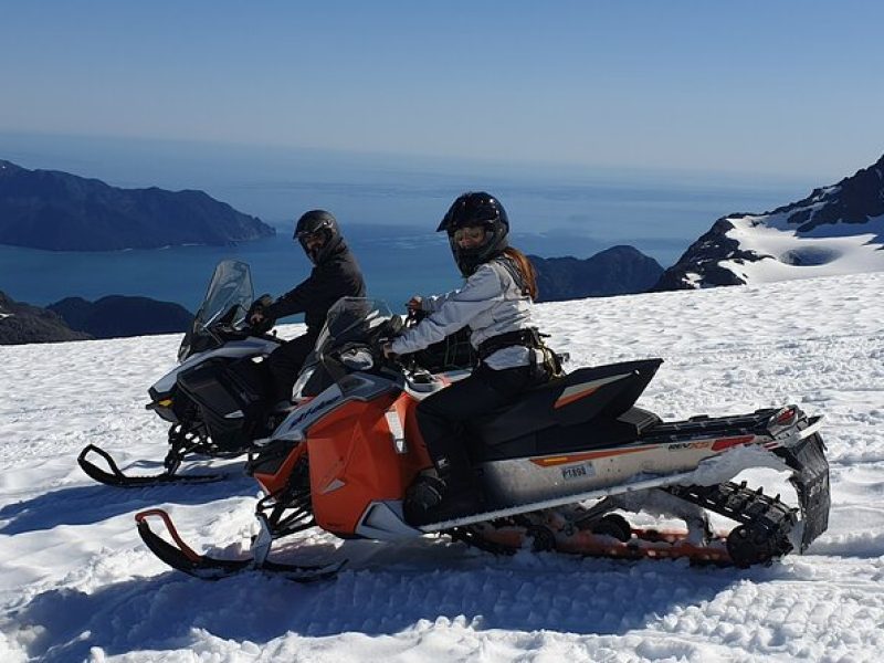 Private Summer Snowmobile / Helicopter Tour