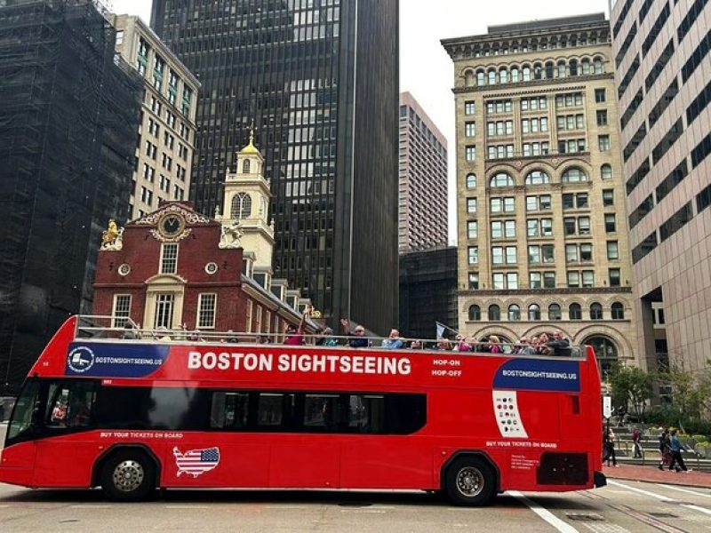 Hop-on Hop-off Boston Tour With 24 Stops – 2 Days Validity