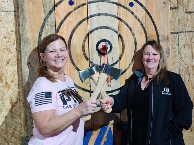 90 Minute Axe Throwing Guided Experience in Clearwater at Hatchet Hangout