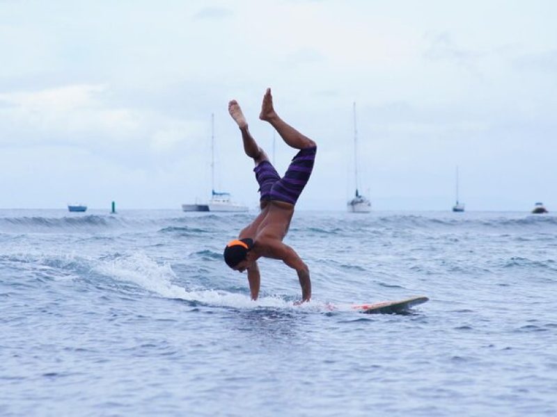 Outrageous Surf ScHool Lesson on Lahaina Side