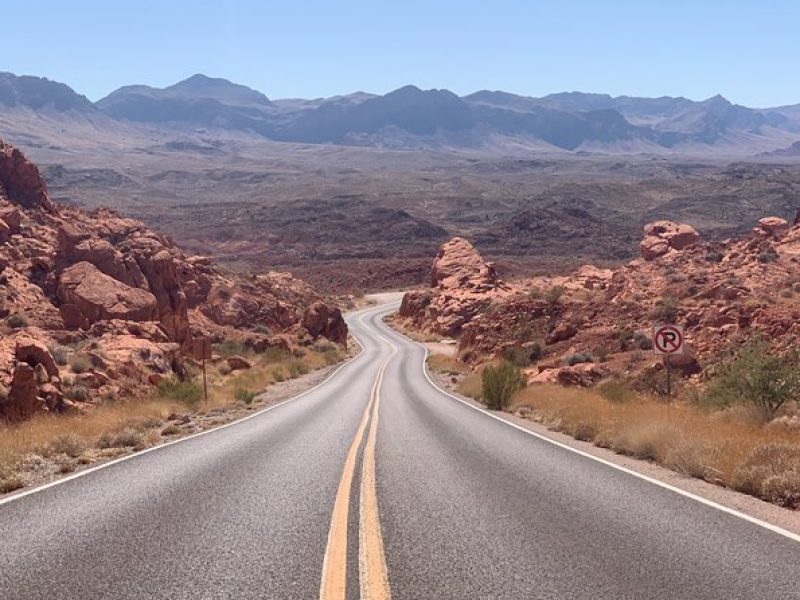 Full Day Private Tour on a Sidecar: Las Vegas, Lake Mead & Valley of Fire