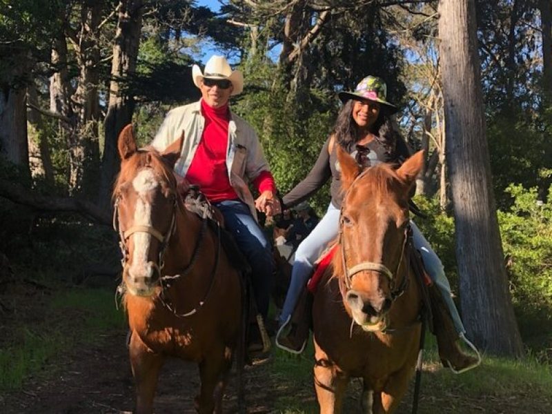 Trail Ride in Golden Gate Park