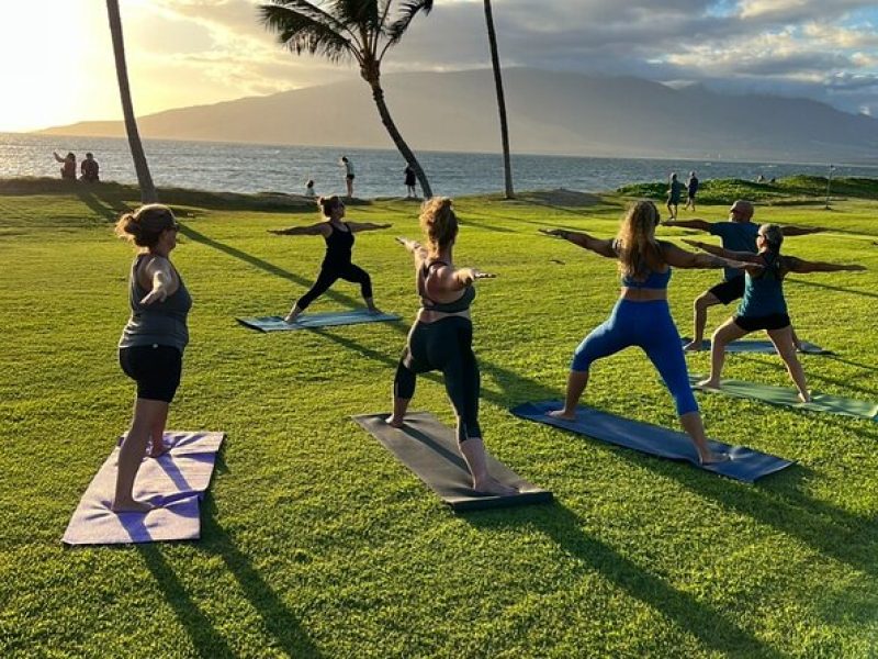 Maui Oceanfront Private Yoga Session