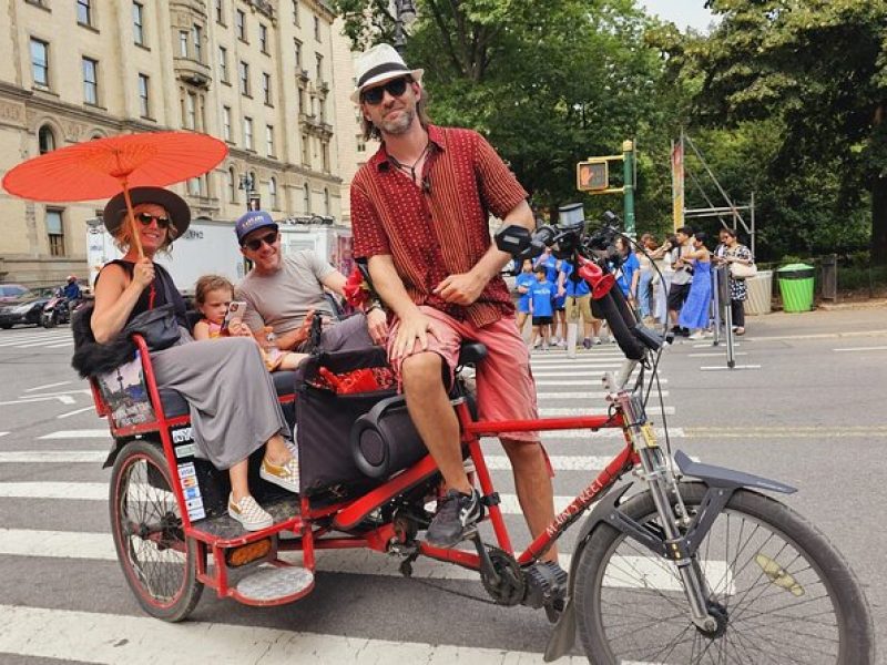 Central Park Pedicab Tours with New York Pedicab Services