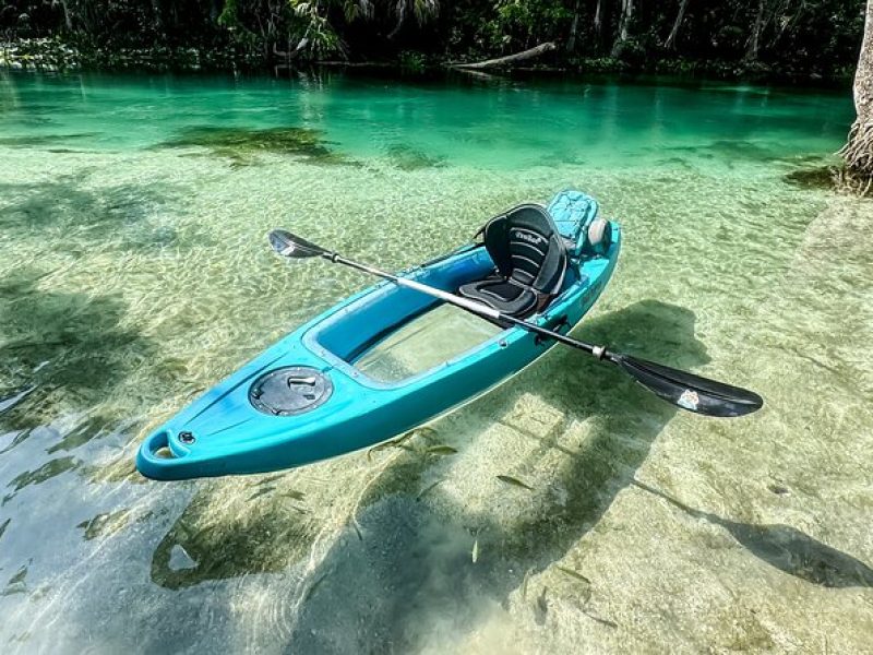 Glass Bottom Kayak Rental – 2 Hour Silver Springs