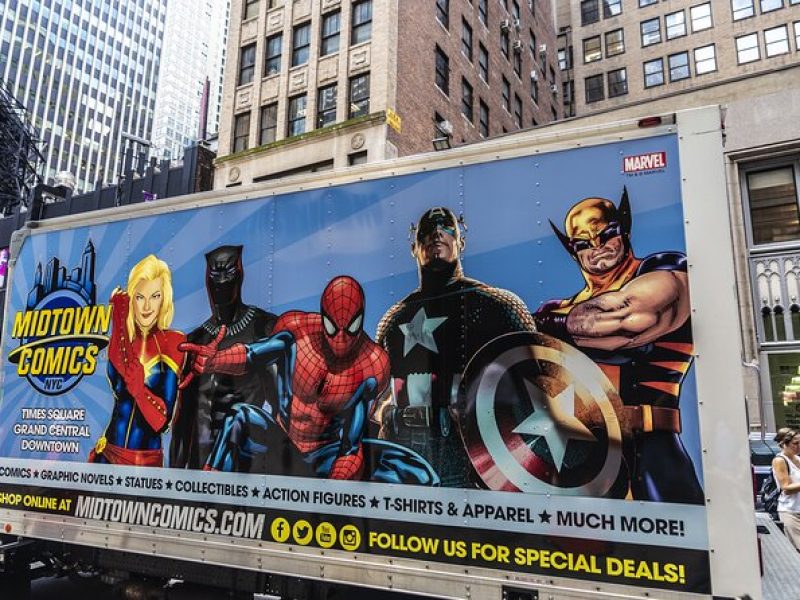 Superheroes in New York City Private Walking Tour