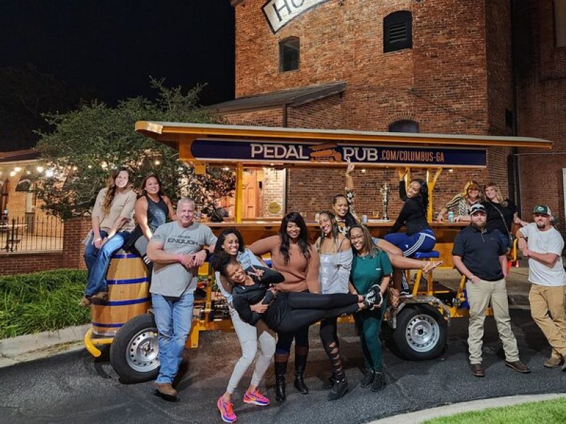 Small Group Pedal Pub Shared Tour in Uptown Columbus