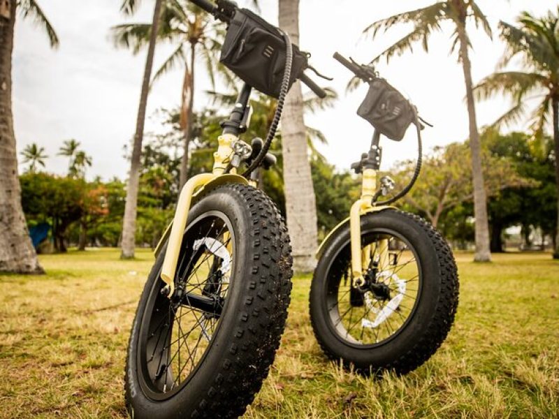 Electric Bike Tour Waikiki: Diamond Head Bike & Hike