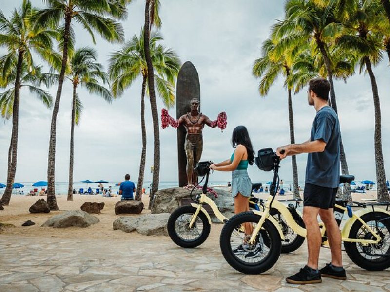 Electric Bike Rentals Waikiki: Honolulu E- Bike Rentals