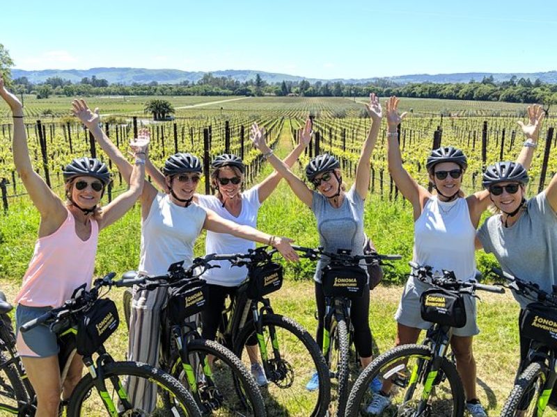 Sonoma Valley Pedal Assist Bike Tour