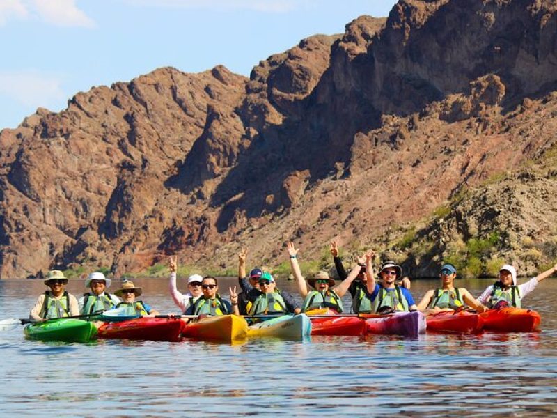 SELF-DRIVE Half Day Black Canyon Kayak Guided Tour near Las Vegas