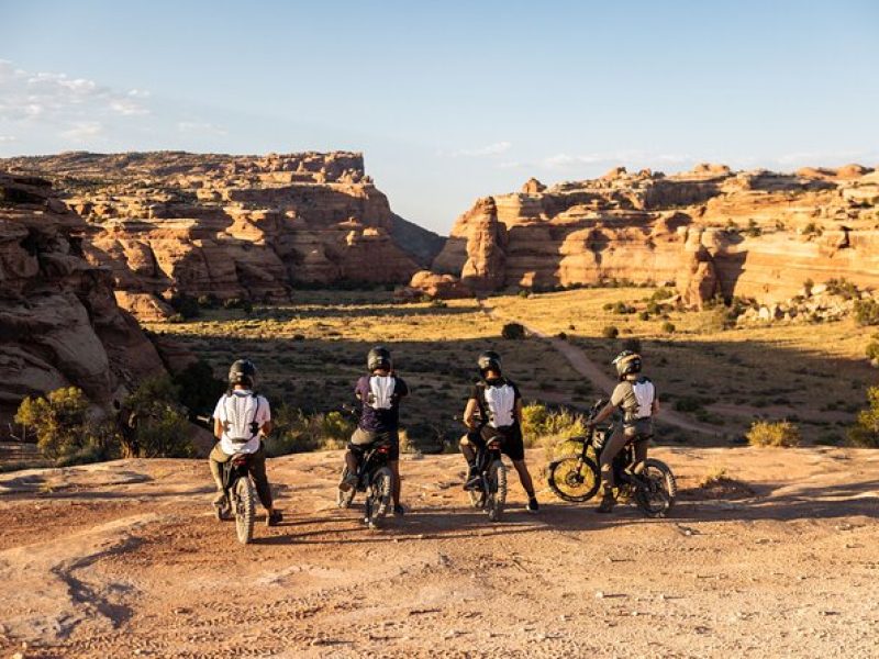 Electric Dirt Bike Tour- Explore Gemini Bridges and Sandstone Canyons, Moab