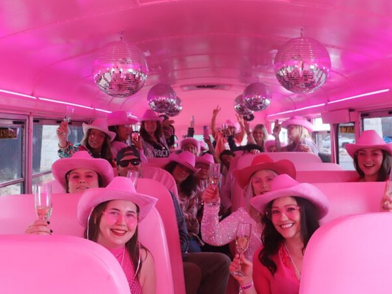 Half-Day Fredericksburg Bubbly Booze Night Bus Guided Experience