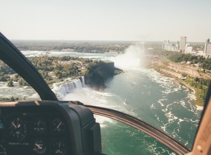 Sunset Helicopter Tour with Maid of the Mist & Dinner