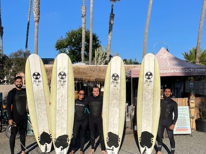 Surfboard Rental All Day Solana Beach Fletchers Cove